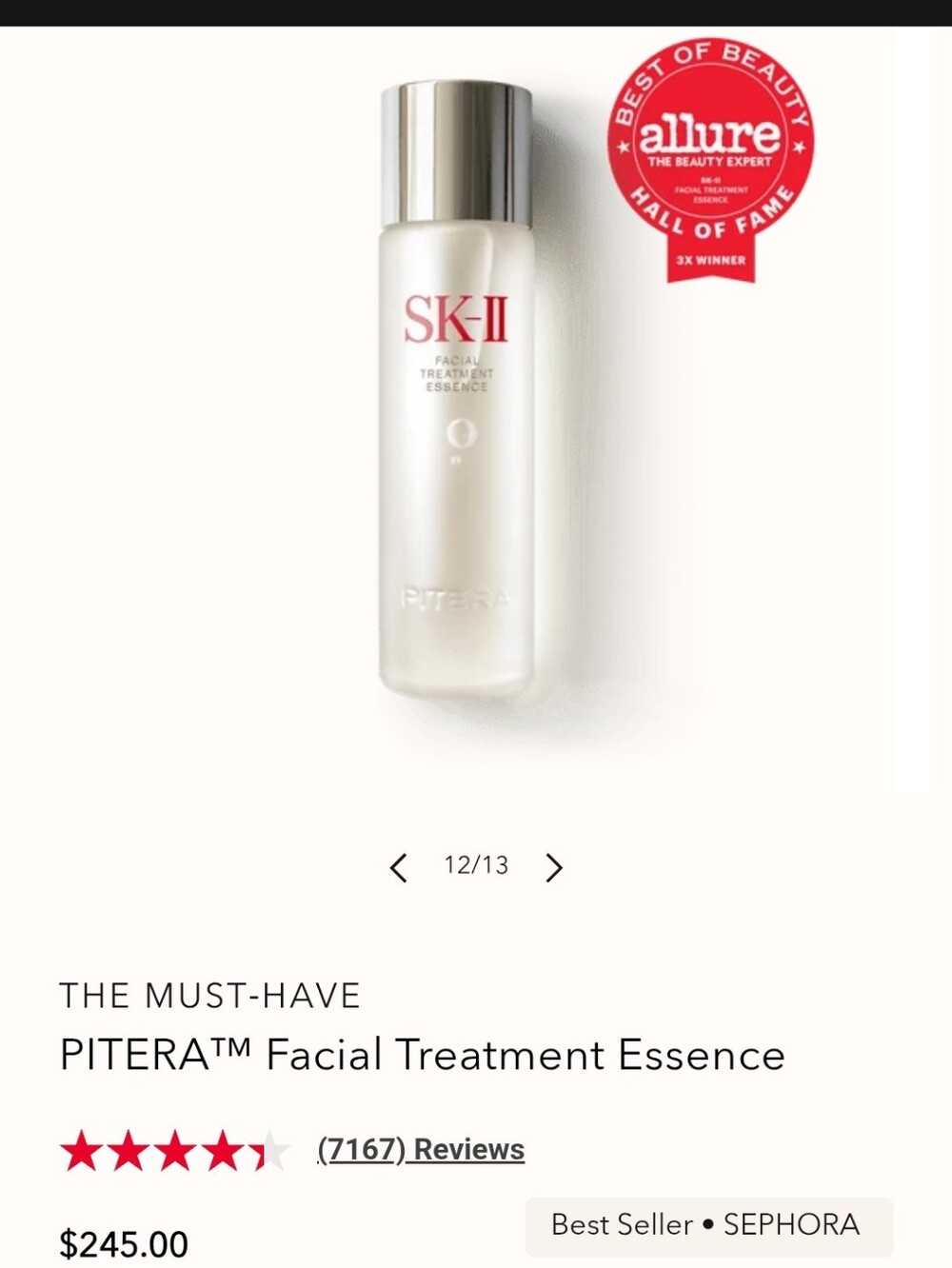 SK-II PITERA™ Facial Treatment Essence Japan 250ML